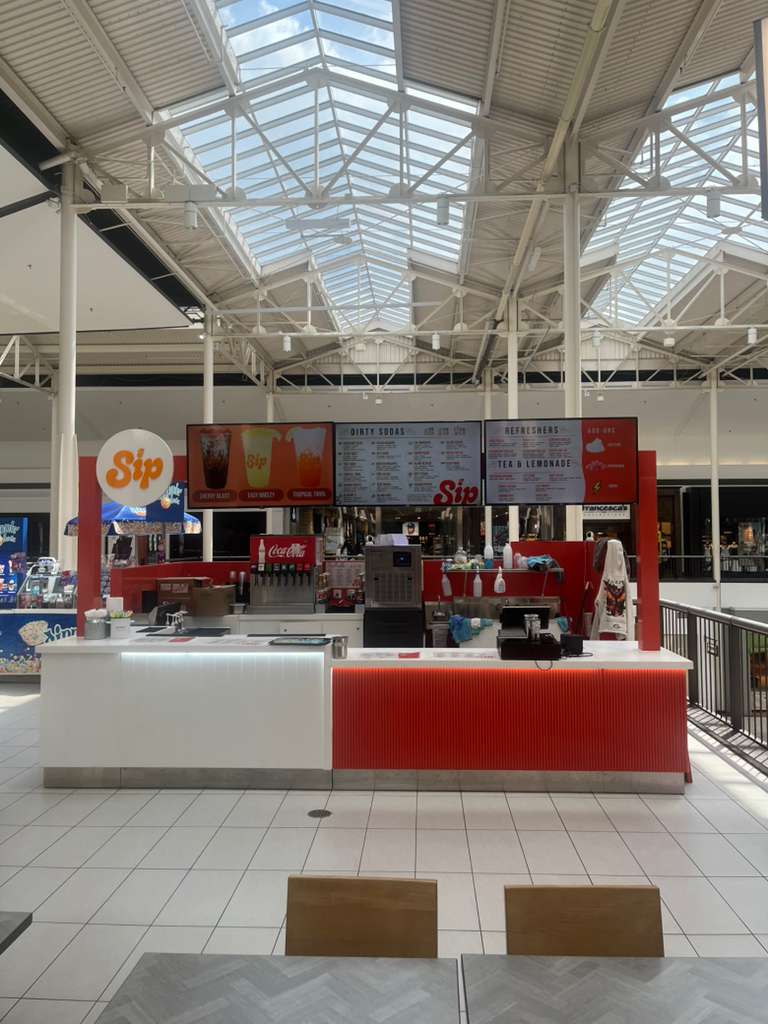 Sip Craft Soda inside Deerbrook Mall