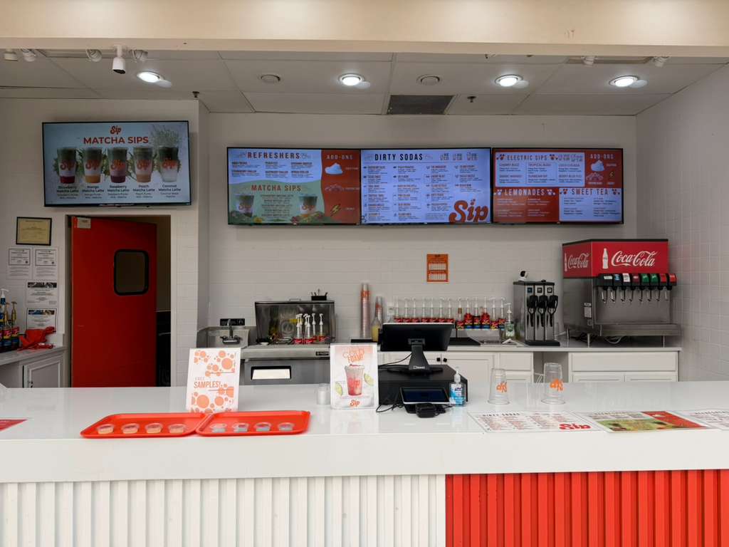 Sip Craft Soda inside Northeast Mall