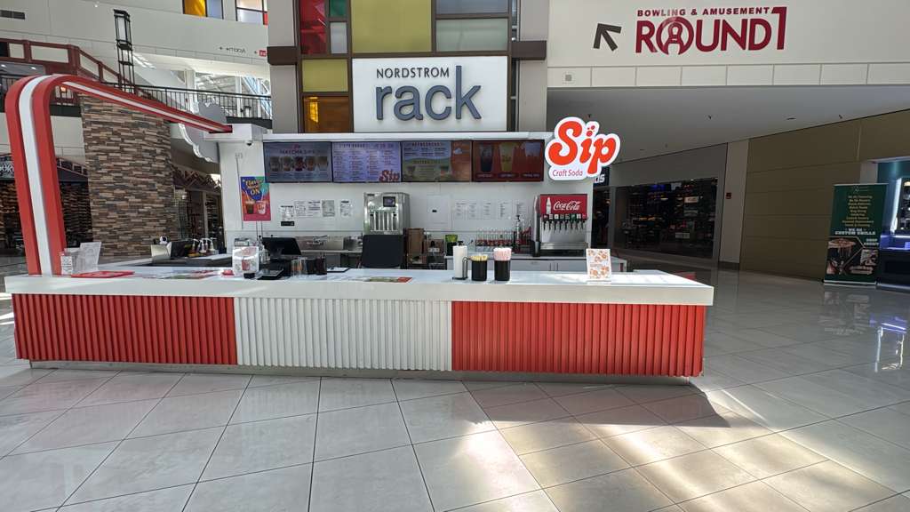 Sip Craft Soda inside The Parks Mall at Arlington