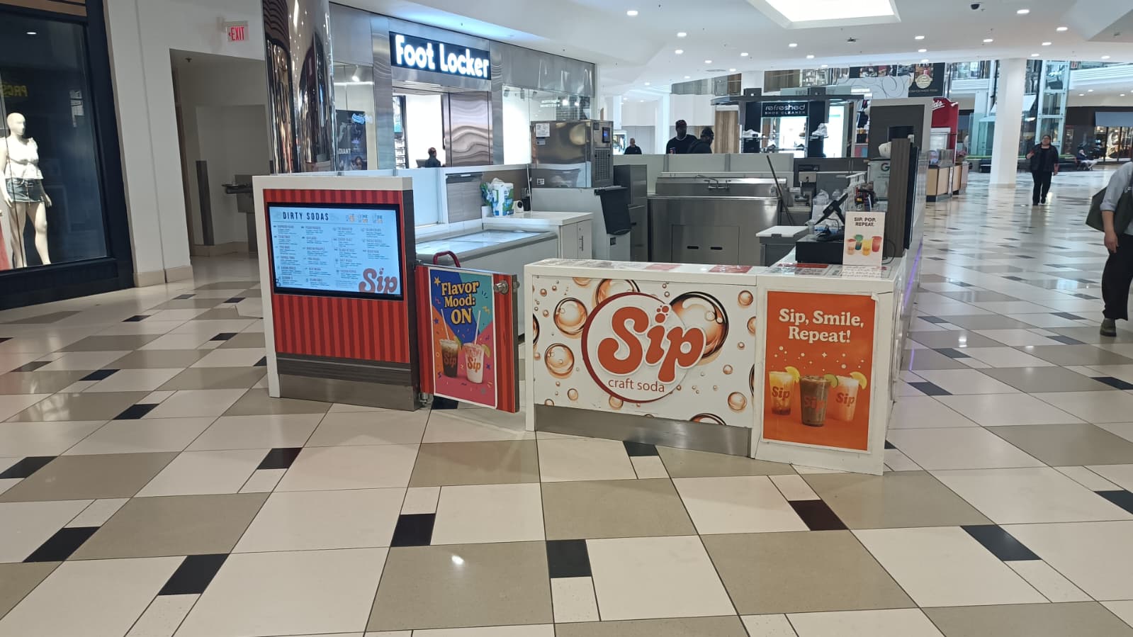 Sip Craft Soda inside Twelve Oaks Mall