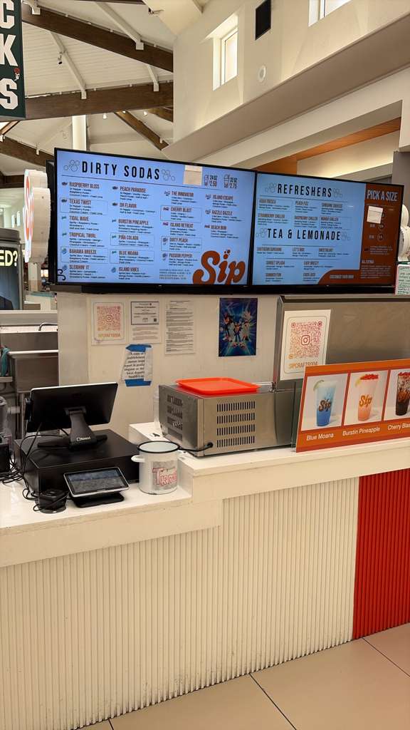 Sip Craft Soda inside Willowbrook Mall