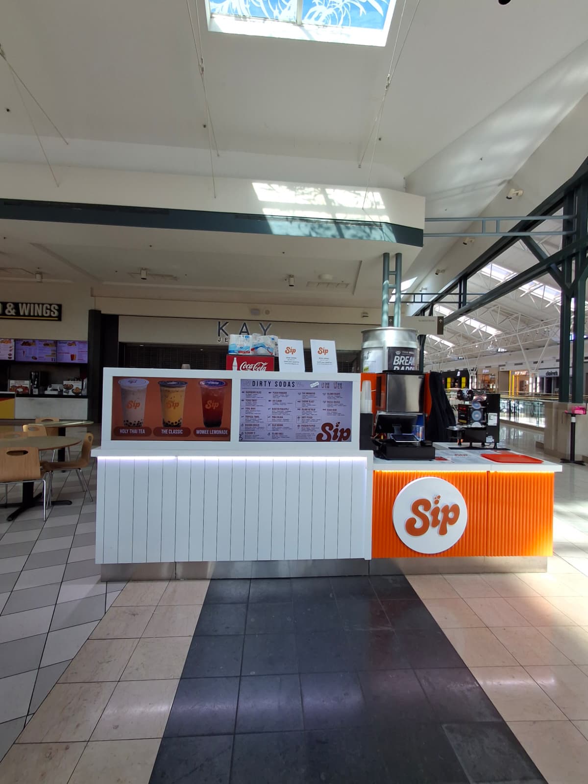 Sip Craft Soda inside The Woodlands Mall
